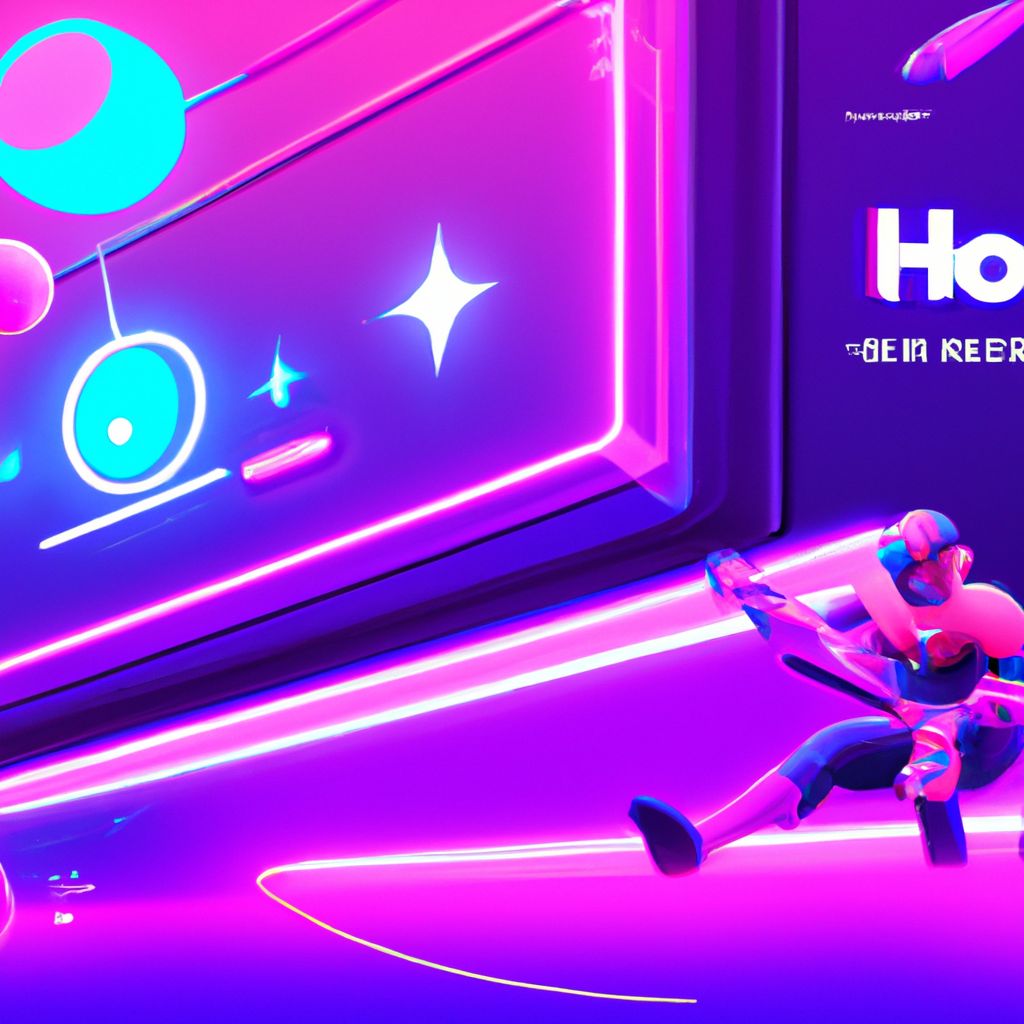 ArcadeAether hero — pastel arcade scene with players around a glowing orb